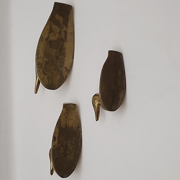 Vintage MCM Brass Ducks 4" 3.25" & 2.5" - Picture 6 of 9